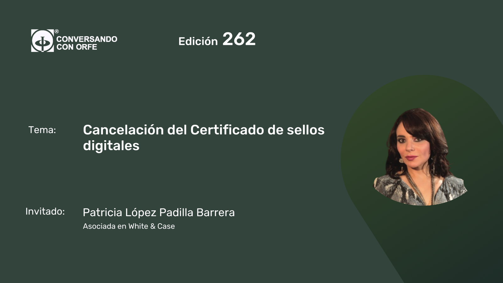 Cancelación del Certificado de sellos digitales